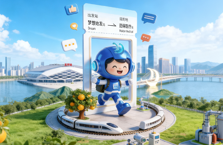 前方到站：迈得医疗站